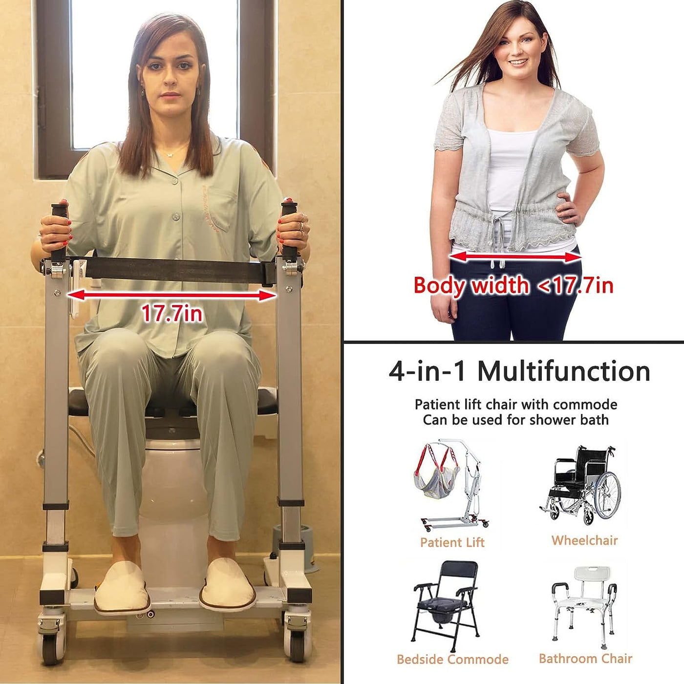 Electric Transfer Care Patient Lift Chair – Orthomen