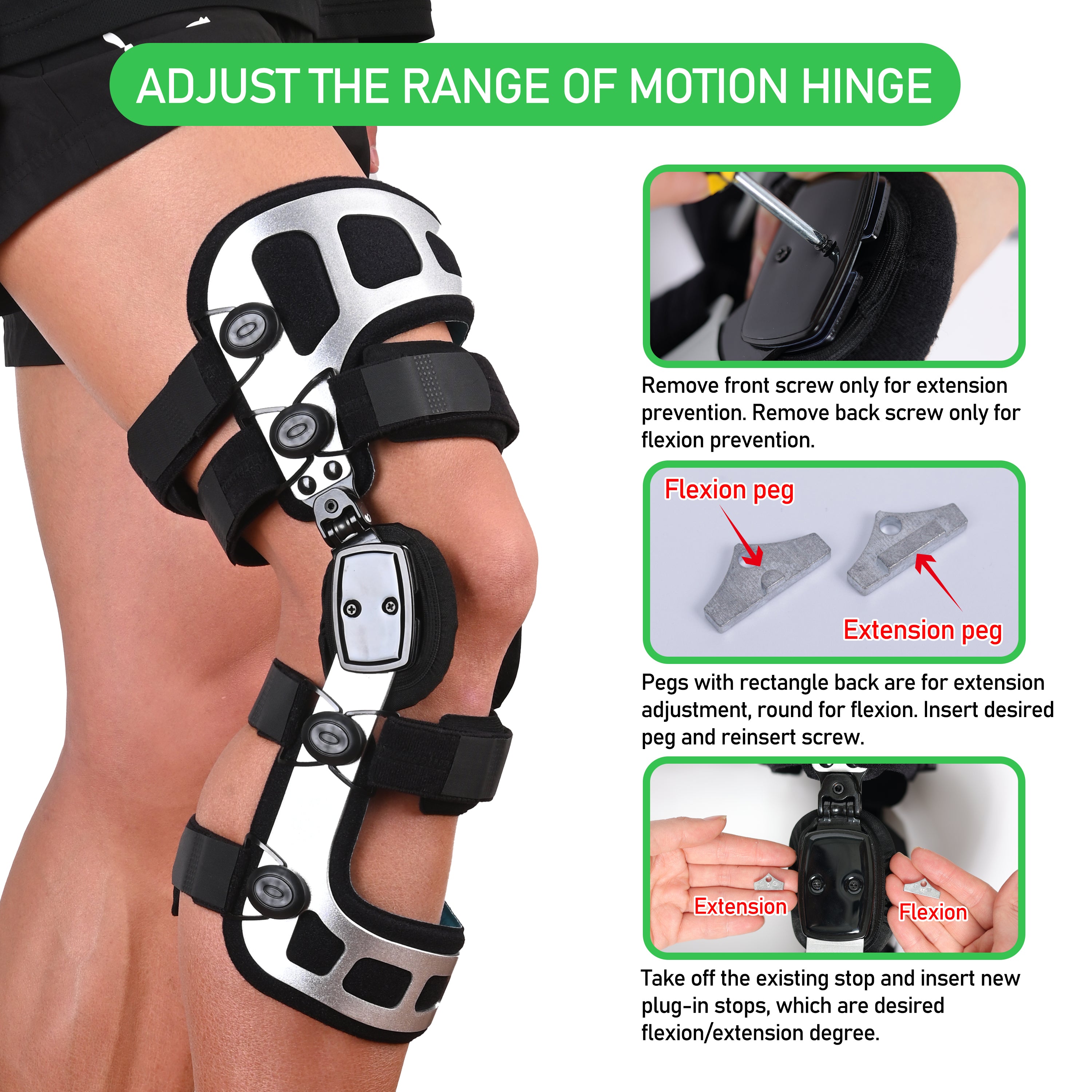 OA Unloader Knee Brace - Double Upright