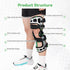 Double OA Knee Brace Booster Instability of Knee Joint or Ligament Injury & Protect Knee