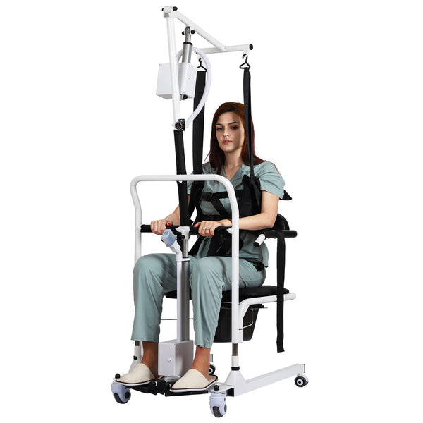 Orthomen Electric Patient Lift Transfer Wheelchair