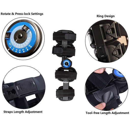 Hinged Post-op Knee Brace – Orthomen